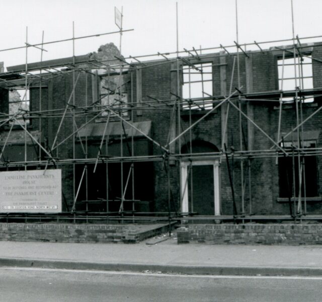 Pankhurst Centre at early stages of Construction